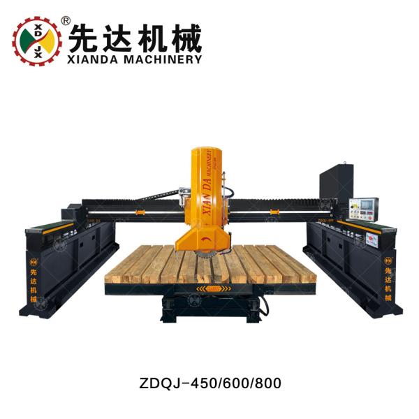 Infrared Bridge Automatic Table Movement Bridge Saw Cutting Machine For Industrial