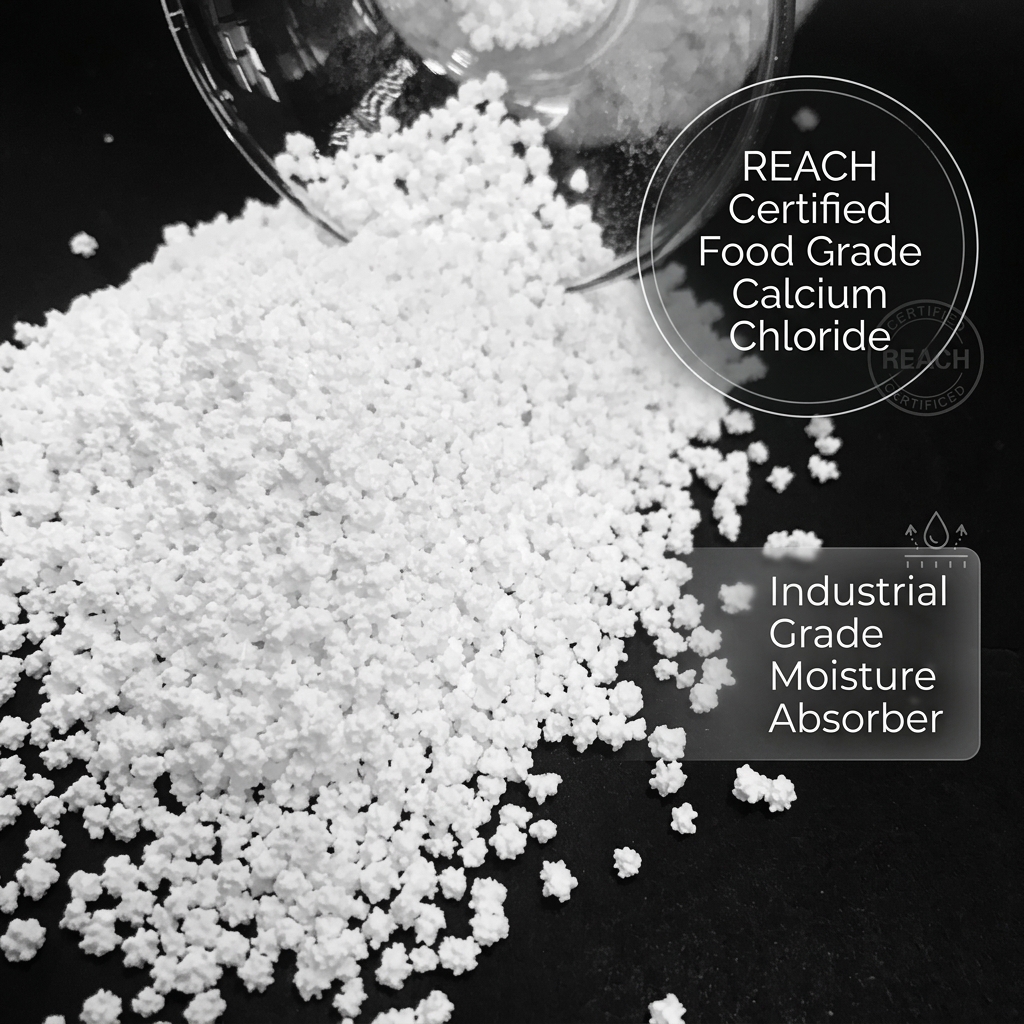 Calcium Chloride Granules For Dust Control Deicing And Oilfield Drilling