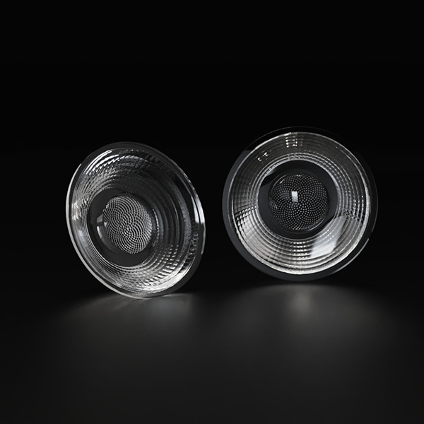 55mm Diameter 60 Degree PC Material LED Lens for Wide Angle SMD LED Applications