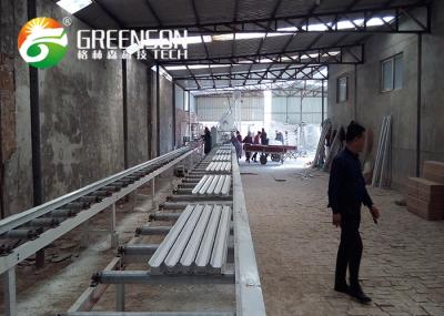 Linha de produção fácil da cornija da gipsita da operação da baixa eficiência elevada dos custos da energia