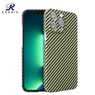 Ultrathin Scratch Resistant iPhone 13 Pro Max Aramid Carbon Fiber Case