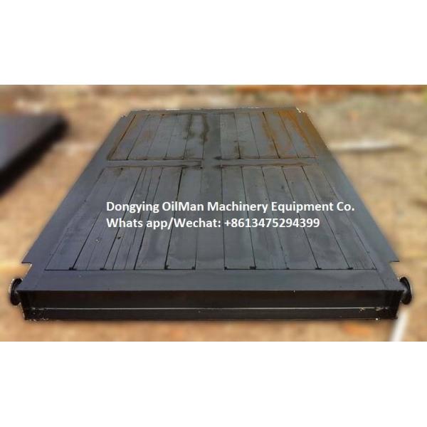 Fundación compuesta de madera de goma de Rig Mats del campo petrolífero longitud de 3000 - de 12000m m