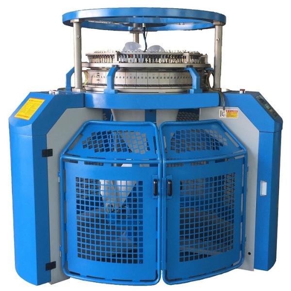 French Terry Fbric Single Jersey Fleece Circular Knitting Machine PLC 5.5KW-11.5KW