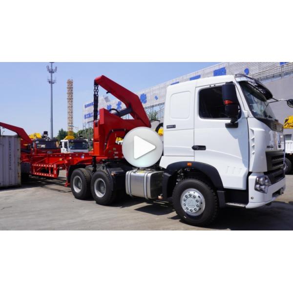37 to 40 tone 40foot Side Lifter Truck Trailer Near Me 20Ft Container Side Loader Truck Trailer for Sale