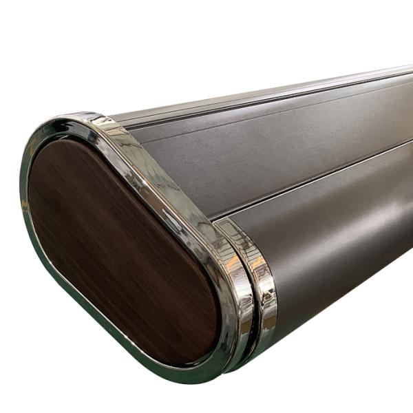 Роскошный современный полный кассетный тент на заказ Сдвигаемые моторизованные наружные водонепроницаемые тени патио