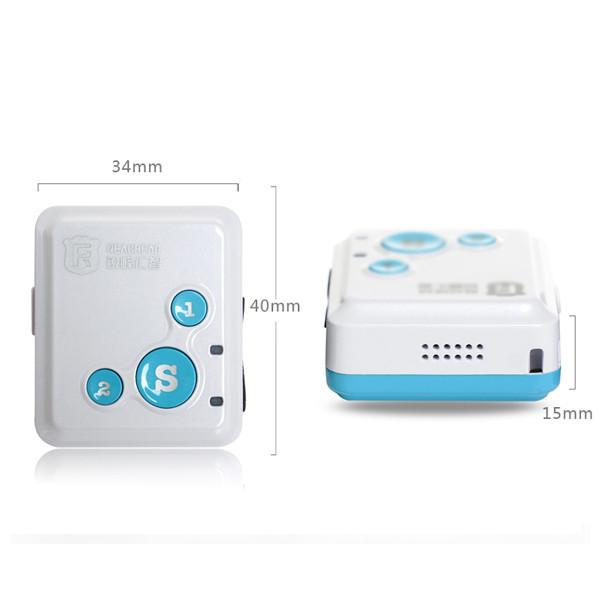 RF-V16 mini persoanl gps tracker sos panic button phone call gps tracker