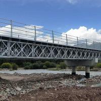 Customized fast Temporary Bailey Bridge Q235 Q345 & Q355B steels Grade