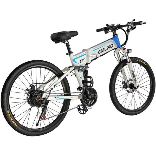 6061 Alu Frame 26 Inch Electric Folding Bike 48V Brushless Geared