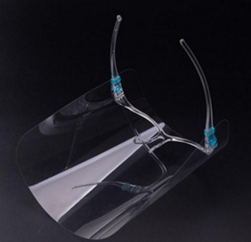 Oil Splash Proof Safety Face Shield PET Double Sides For Kitchen Cooking