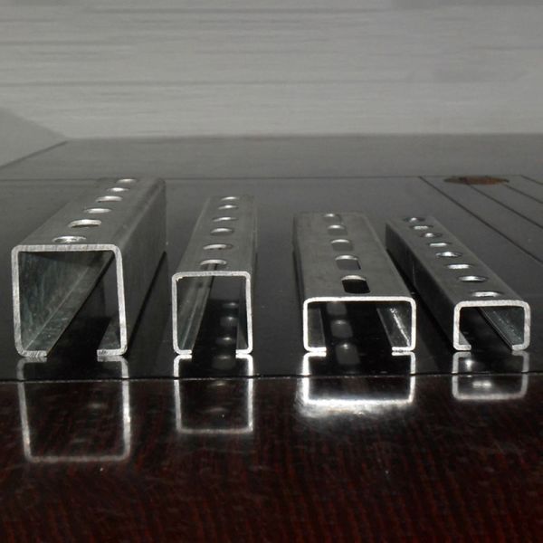 Hot-Dip Galvanized Metal Strut Channel with 100-900mm Width and Corrosion-Resistant C-shaped Steel