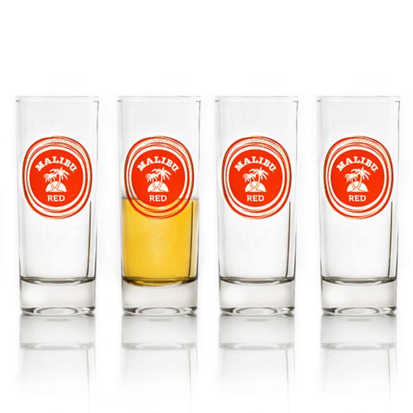 Custom logo round lead free crystal transparent Shot Glass