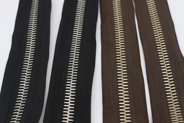 Continuous Long Chain Zipper By Yard 10# 12# Big Euro Teeth For Bags And Garments