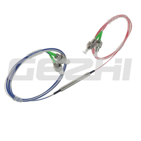 4 Ports 1550nm Fiber Optical Circulator SC APC For Fiber Bragg Grating