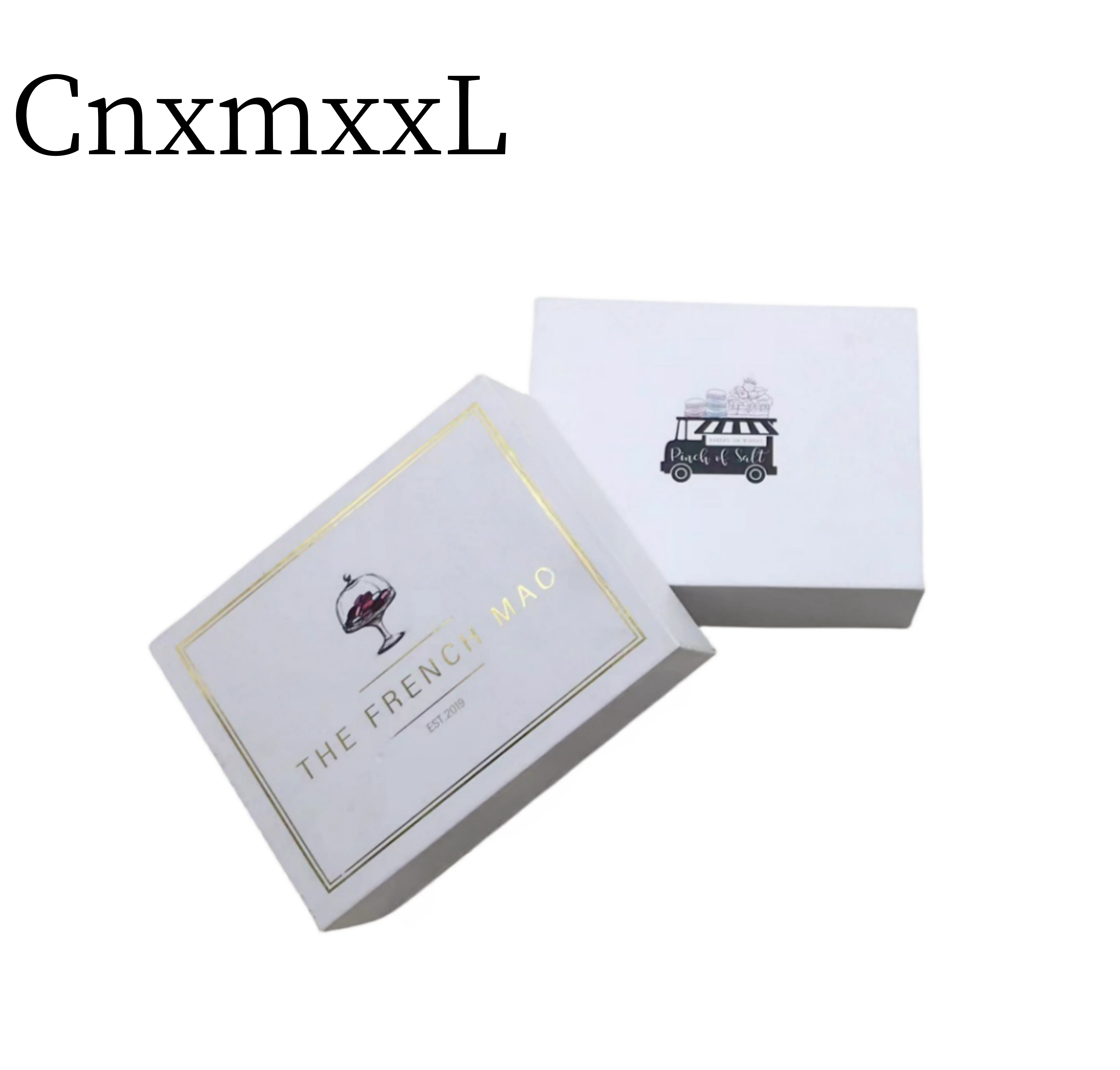 Макаронная упаковка Торт закуска Небо и Земля Обложка подарок Картонная коробка Пустая