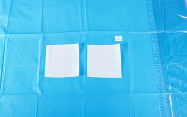 Medical Disposable Sterile Procedure Packs Surgical Angiography Kits 210*300cm