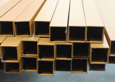 Tubo quadrado oco de alumínio 2x2 2x1 seções retangulares de 10 x 10 milímetros 2.5cm