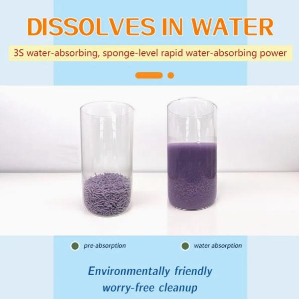 Lavande sans poussière Litter de chat 100% formule naturelle haute absorbance fortement agglomération