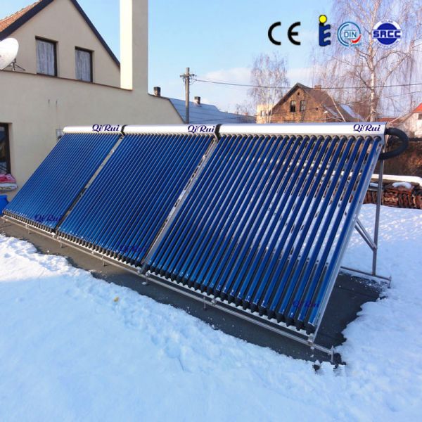 Antifreeze High Efficiency Vacuum Tube Solar Panel with Solar Keymark