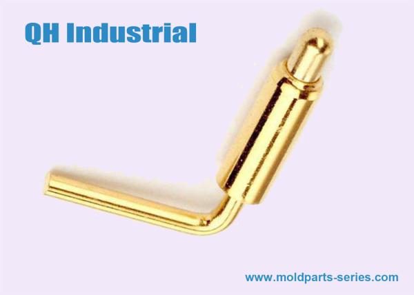 Gold Plated for 1A 2A 3A 4A 5A Current Rate Through Hole Mounted 1mm 2mm 4mm 7mm 12mm Spring Loaded Connector Pogo Pin