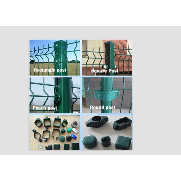 Metal Welded Mesh Security Fencing Galvanized Wire For Railway / Road