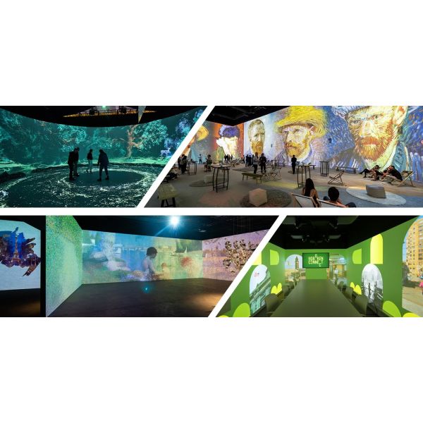 6000 Lumen 3LCD Laser Short Throw Projector For Immersive Experience