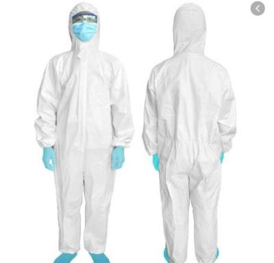 Reinforced Disposable Protective Clothing Antibacterial Comfortable Wearing