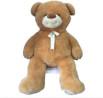 Pé Teddy Bear Big Soft do gigante 5 luxuoso Honey Brown animal de 60 polegadas
