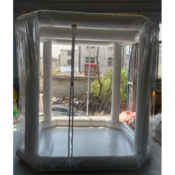 Desinfección médica de emergencia 2.5M*2.5M*2.5M Tienda de burbujas inflable