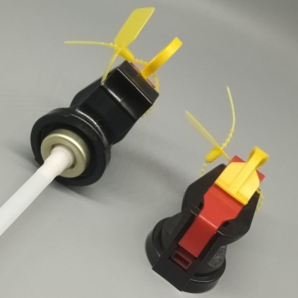 Forged Brass Male Fire Extinguisher Valve for Industrial and Commercial Units with High-Flow Discharge