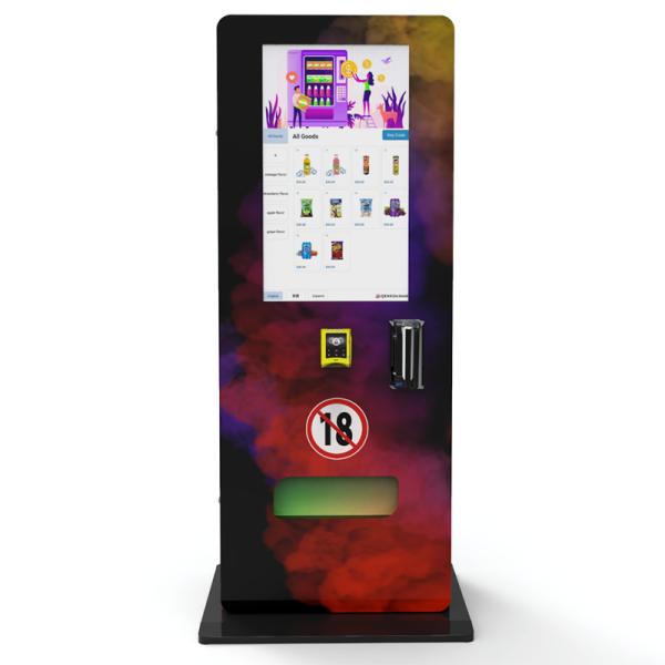 Zhongda OEM Small Wall Mounted Vending Machine Customized YUEKE Age Verified with ID Card Reader for OEM and Resale
