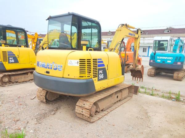                  Top Sales Komatsu Mini Track Digger PC56-7 on Sale, Used Small Japanese Crawler Excavator Komatsu PC55 PC56 P60 PC70 PC78 PC90 PC100 PC120 PC128 PC130 for Sale             