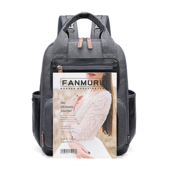 Luxury Mommy Travel Waterproof Baby Diaper Backpack Multifunctional  Laptop Bag for Mom&Dad Diaper Bag