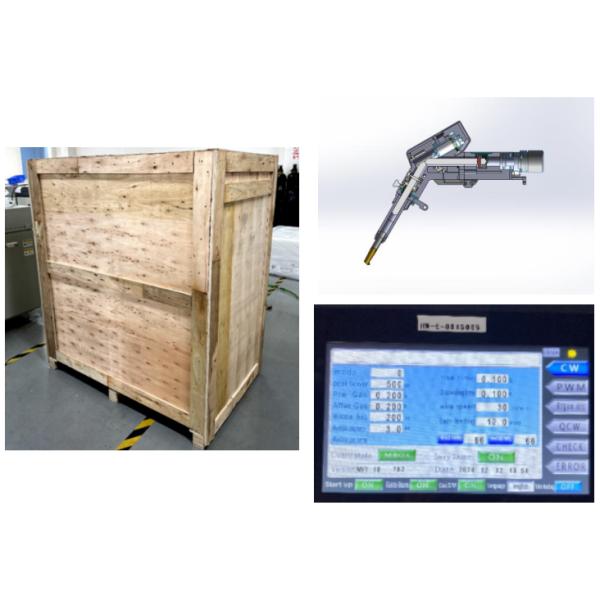 Lightweight Handheld Single Motor Laser Welding Machine For Welding 4mm Aluminum