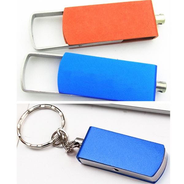 360 градусов переплетают привод USB быстрой скорости металла логотипа лазера привода USB внезапный