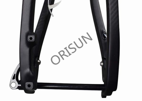 Full Suspension Race Bike Carbon Frame XC / Trail Mtb 122 Mm Wheel Travel