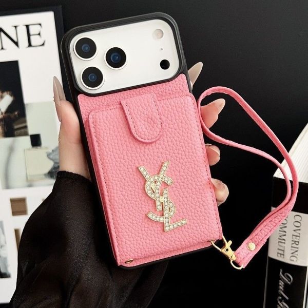 Saint Laurent Card Slot Phone Case