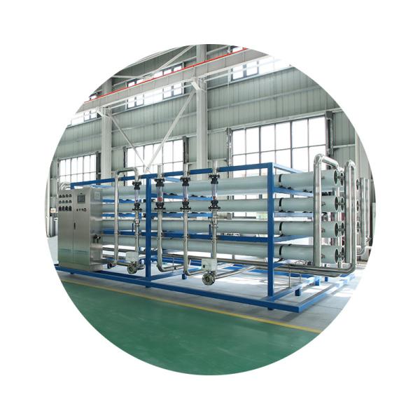 One Stage Reverse Osmosis Pure Water Equipment With 8T/Hour Capacity