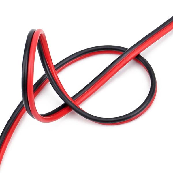 PVC Pure Copper Clad Aluminum Audio Speaker Wire Red Black Parallel