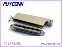 Connecteur de soudure de 50 Pin Solder Champ Connector Female avec le logement en plastique de 90 degrés