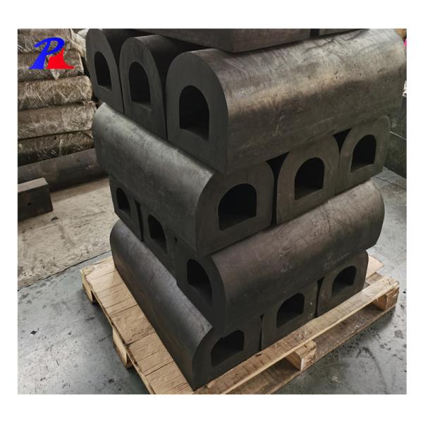 CCS/BV/SGS Certified Durable D-Shaped Marine Boat Bumper Fender for Vessel Protection