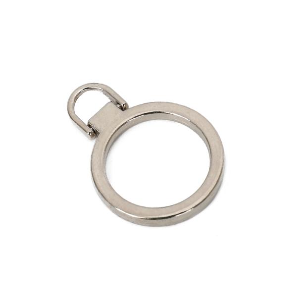 Комплект фурнитуры для сумочки с круглым петлевым кольцом, металлический поворотный карабин, скользящая пряжка