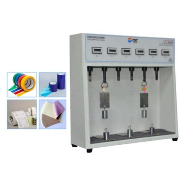 6 Bank Shear Tester Adhesive Tape Shear Test Machine ASTM D3654 Film Testing Equipment Film Testing Equipment Film Testi