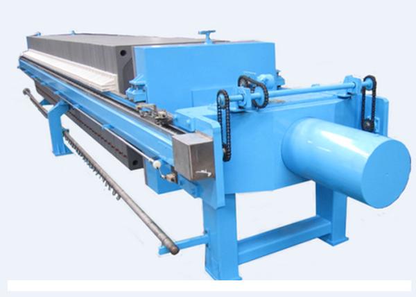 Auto Hydraulic Plate Frame Filter Press Dewatering Capacity 480L - 1800L