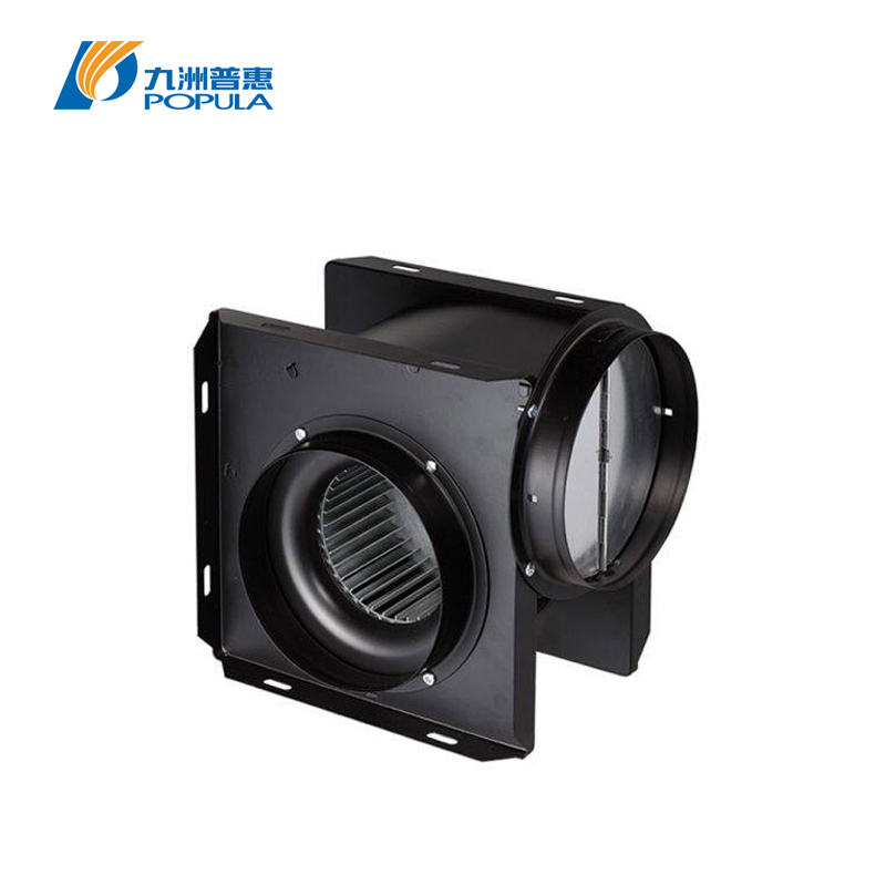 90 Degree Inline Duct Fan Dual Inlet All Metal Split Duct Fan Corrosion Resistant