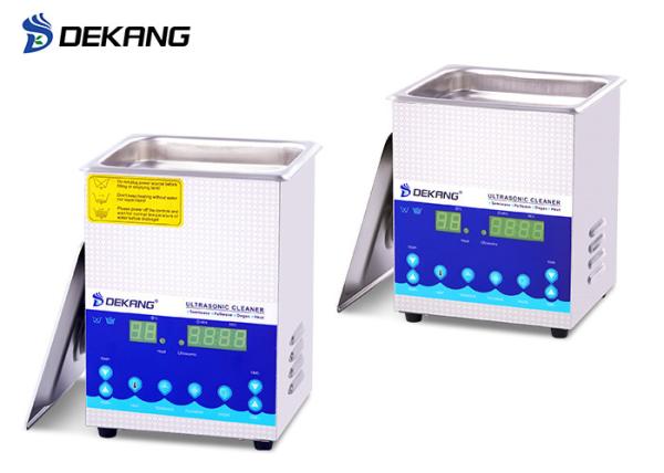 1.3L Small Dual Frequency Ultrasonic Cleaner , Ultrasonic Watch Cleaning Machine 