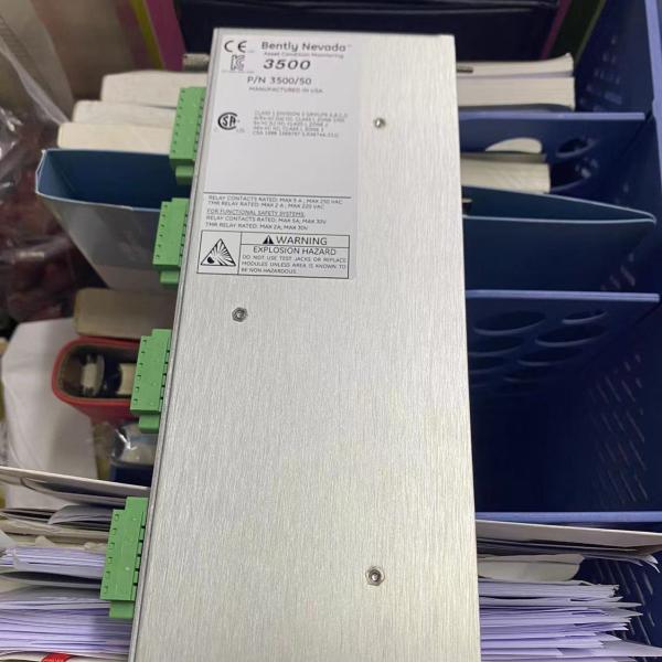 3500-50 -133442-01 Bently Nevada I/O Module with Internal Terminations 24V DC Power Supply 3500 Series Rack-Mounted