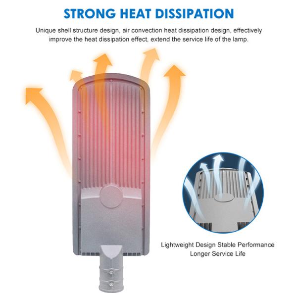 Алюминиевый высокояркий светодиодный уличный фонарь IP66 водонепроницаемый для дорог
