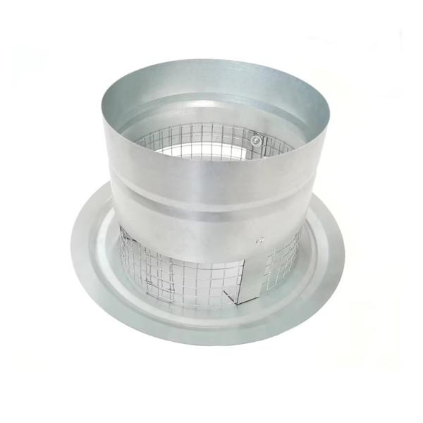 Stainless Steel Round Roof Vent Chimney Cowls 150mm For Outdoor Fireplace