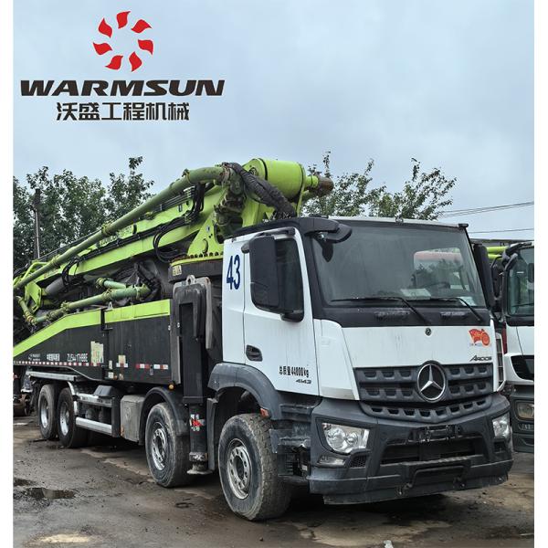 High-Quality Zoomlion Used Concrete Pump Truck (63 Meters) for Sale – 90% New