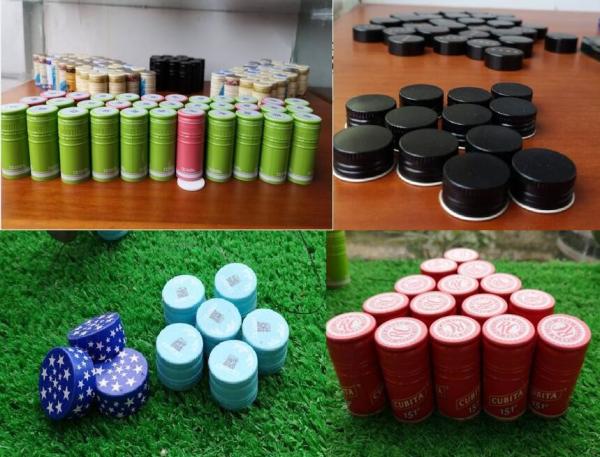 30X60 GPI Aluminium Bottle Cap GPI 28x400 Whiskey Vodka Bottle Caps